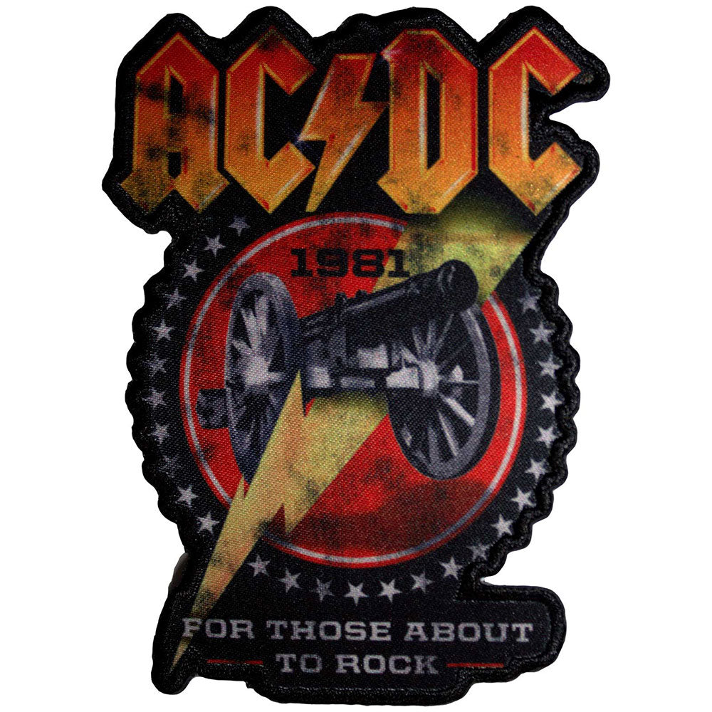 AC/DC - For Those About to Rock Woven Patch – Punk Rock Shop