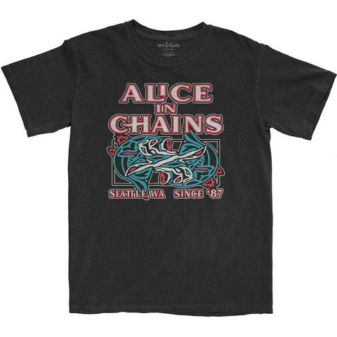 Alice in Chains - Totem Fish Men's T-shirt