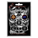 Motorhead - England Badge Pack