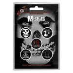 Misfits - Skull Badge Pack