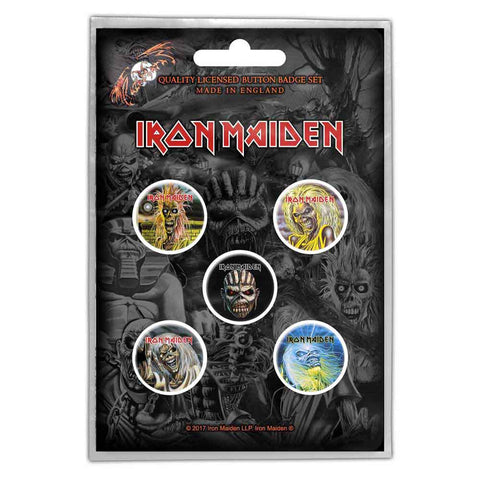 IRON MAIDEN Badges