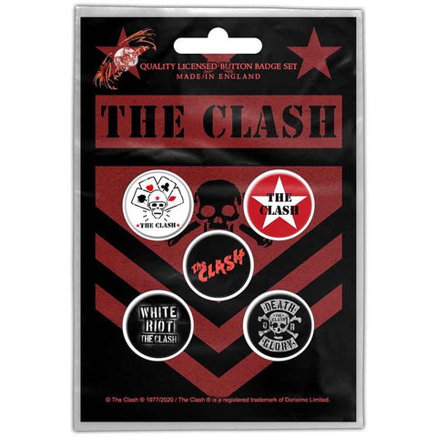 The Clash - London Calling Badge Pack