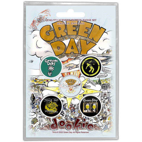 Green Day - Dookie Badge Pack