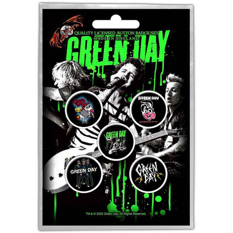 Green Day - Revolution Badge Pack