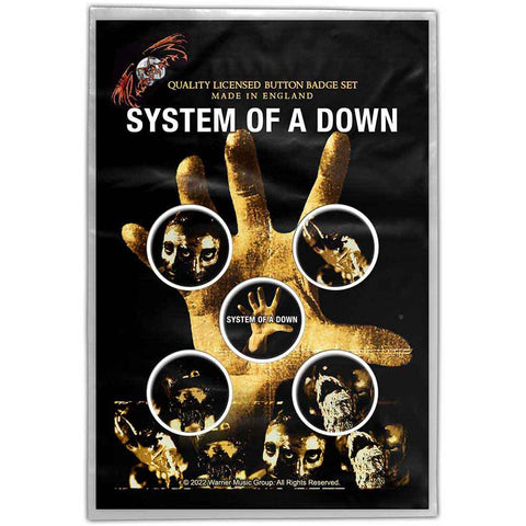 System of a Down - Hand Badge Pack