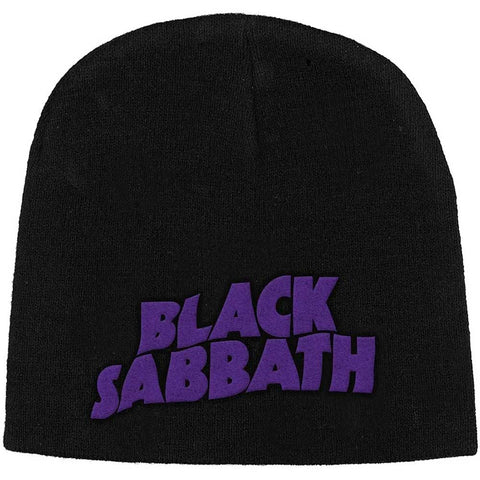 Black Sabbath - Purple Logo Beanie