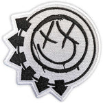 Blink - 182 - Black Smiley Woven Patch