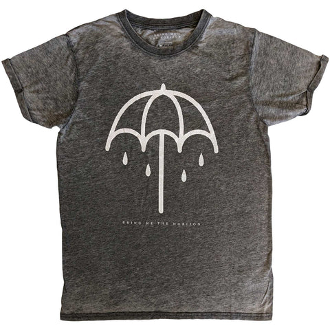 Bring Me The Horizon - Grey Umbrella Mens T-shirt