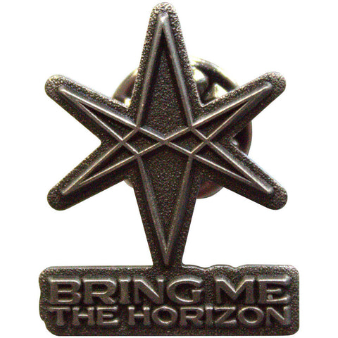 Bring Me The Horizon - 6 Point Star Pin Badge