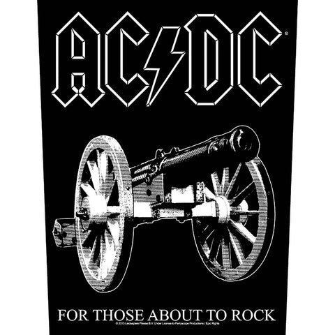 AC/DC - For Those about to Rock Backpatch