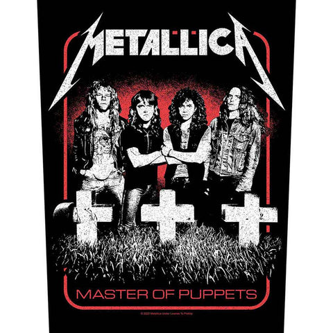 Metallica - Master of Puppets Band Backpatch