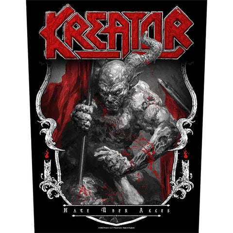 Kreator - Hate Uber Alles Backpatch