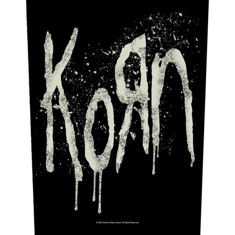 Korn - Splatter Logo Backpatch