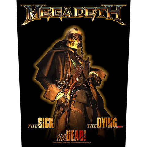 Megadeth - The Sick, The Dying & The Dead Backpatch