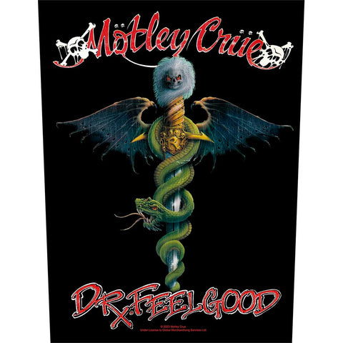 Motley Crue - Dr.Feelgood Backpatch