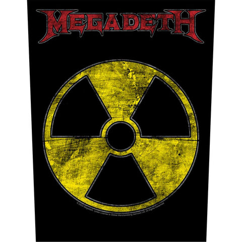 Megadeth - Radioactive Backpatch