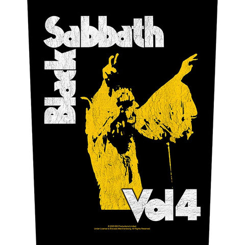 Black Sabbath - Vol 4 Backpatch