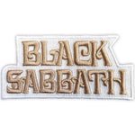 Black Sabbath - Text Logo Woven Patch