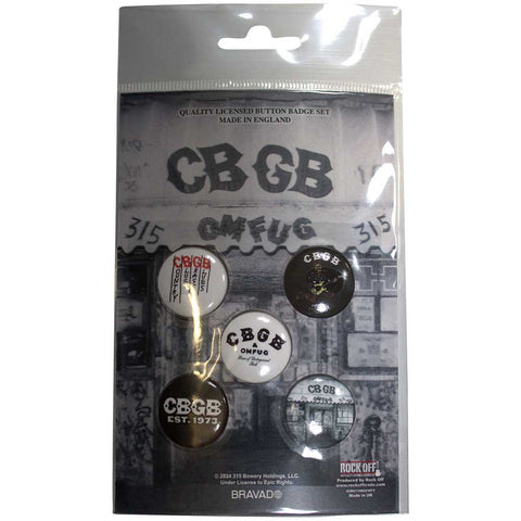 CBGB - OMFUG Badge Pack