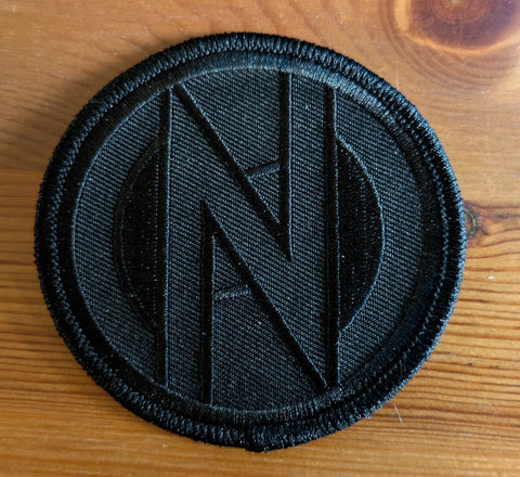 Conflict - Black Logo Woven Patch