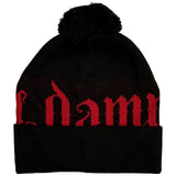 The Damned - Red Logo Ex-Tour Bobble Beanie