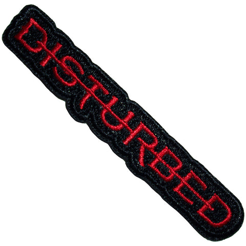 Disturbed - Strike Through Woven Patch