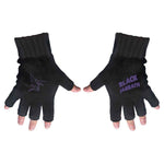 Black Sabbath  - Logo & Demon fingerless wool gloves