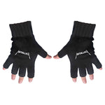 Metallica  - Logo fingerless wool gloves