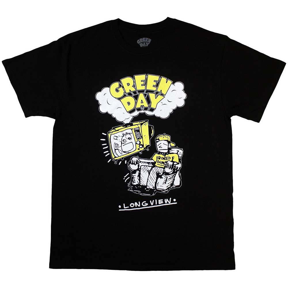 Green Day Longview Black Men's T-shirt – Punk Rock Shop