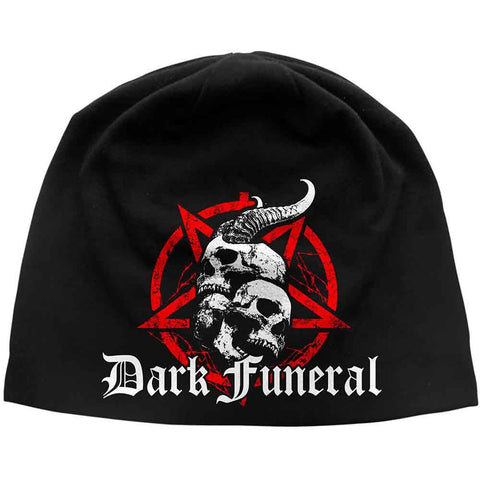 Dark Funeral - Skull & Pentagram JD Print Beanie