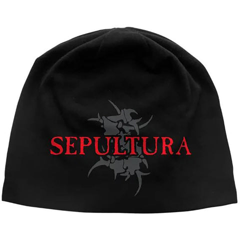 Sepultura - Logo and Tribal Jersey Beanie