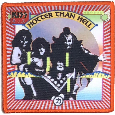 KISS - Hotter than Hell Woven Patch