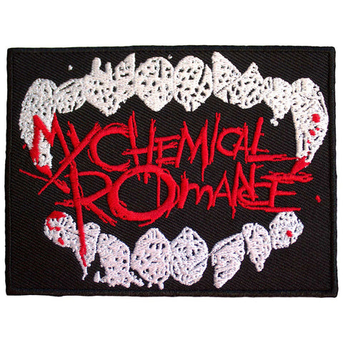 My Chemical Romance - Black Parade Logo Fangs Patch