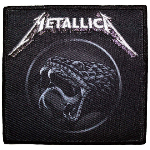 Metallica - Black Album Poster Woven Patch