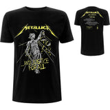 AND JUSTICE FOR ALL TRACKS - Mens Tshirts (METALLICA)