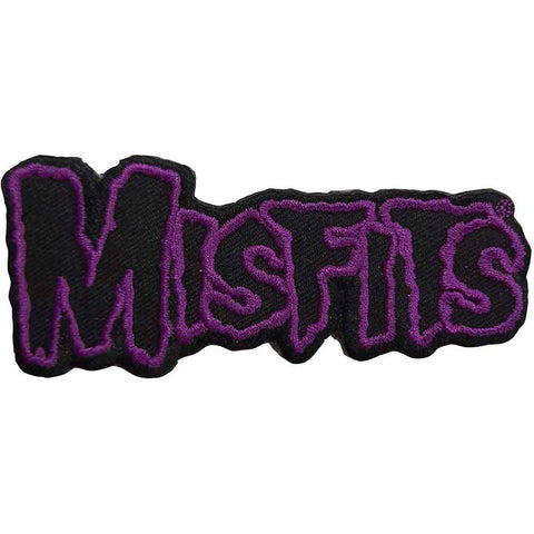 Misfits - Purple Logo Woven Patch