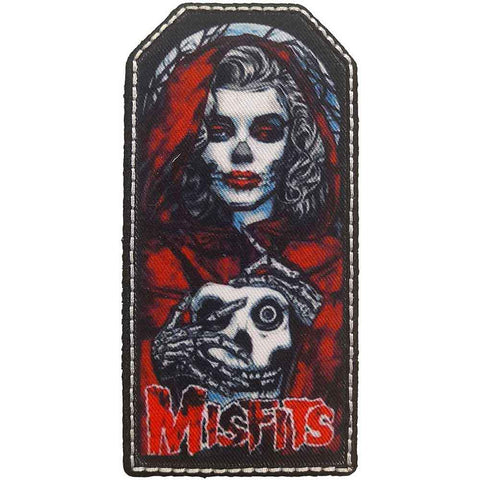 Misfits - Lady Skull Woven Patch