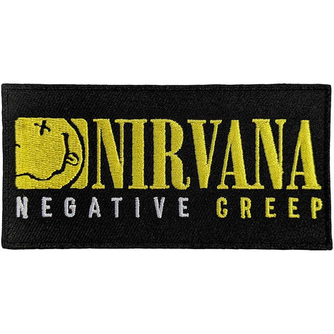 Nirvana - Negative Creep Face Woven Patch
