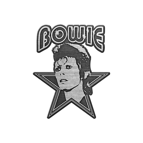 David Bowie - Aladdin Sane Enameled Pin Badge