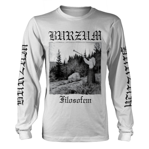 FILOSOFEM 2018 (WHITE) - Mens Longsleeves (BURZUM)