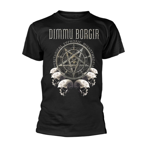 PURITANICAL EUPHORIC MISANTHROPIA (SKULLS) - Mens Tshirts (DIMMU BORGIR)