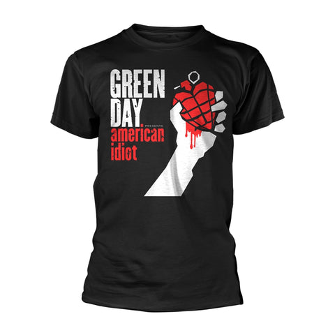 AMERICAN IDIOT - Mens Tshirts (GREEN DAY)