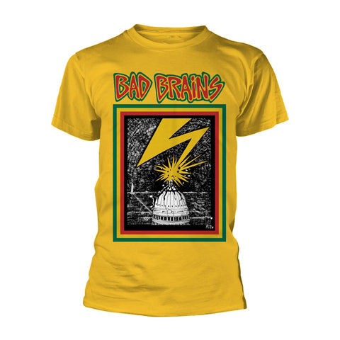 BB (YELLOW) - Mens Tshirts (BAD BRAINS)