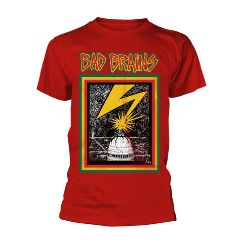 BB (RED) - Mens Tshirts (BAD BRAINS)