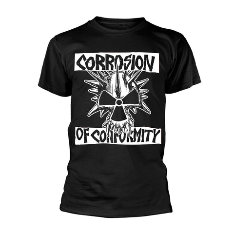 SKULL LOGO (BLACK) - Mens Tshirts (CORROSION OF CONFORMITY)