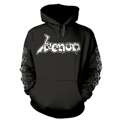 LOGO (WHITE) - Mens Hoodies (VENOM)