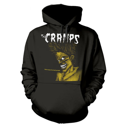 BAD MUSIC FOR BAD PEOPLE (BLACK) - Mens Hoodies (CRAMPS, THE)