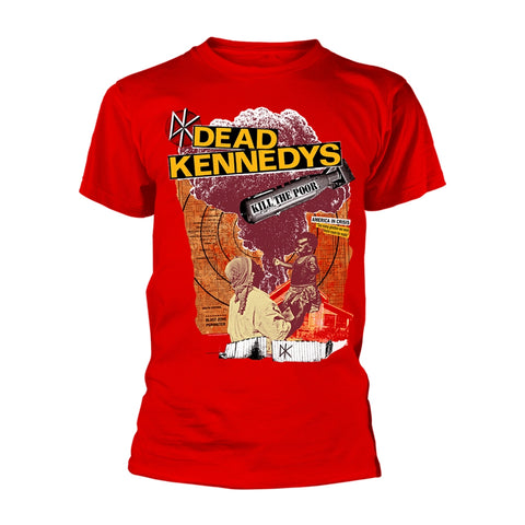 KILL THE POOR (RED) - Mens Tshirts (DEAD KENNEDYS)