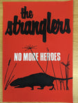 The Stranglers - No More Heroes Red Backpatch