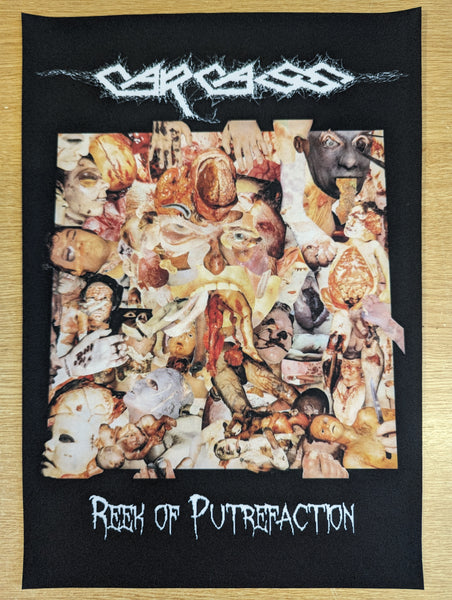 Carcass - Reek of Putrefaction Backpatch – Punk Rock Shop